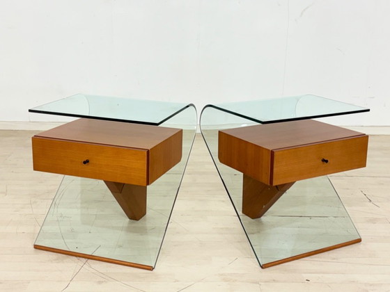 Image 1 of Tables d'appoint, tables de chevet, tables de nuit, meubles TV design haut de gamme, style vintage