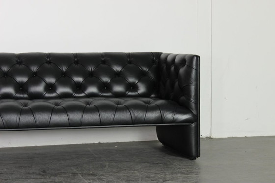 Image 1 of Wittmann Edwards Design leather sofa, a classic top seat