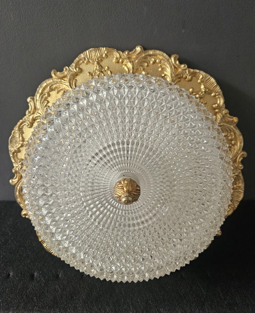 Hollywood Regency Ceiling Lamp 60s/70s