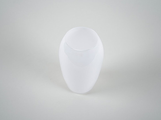 Image 1 of White vase, Danish design, 1970s, made in Denmark