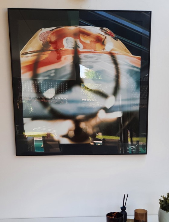 Image 1 of  Karel Appel gesigneerd kunstwerk – Mercedes-Benz “Loving Car” (1986)