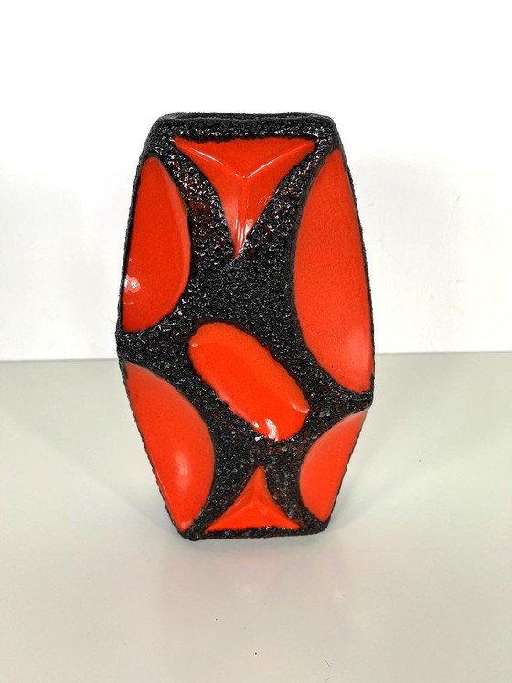 Image 1 of Fat Lava vase by Dorothea Roth for Roth Ceramics Germany, 1970s.