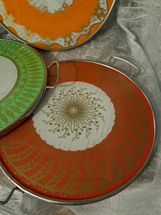 Image 1 of Art deco taart schotels