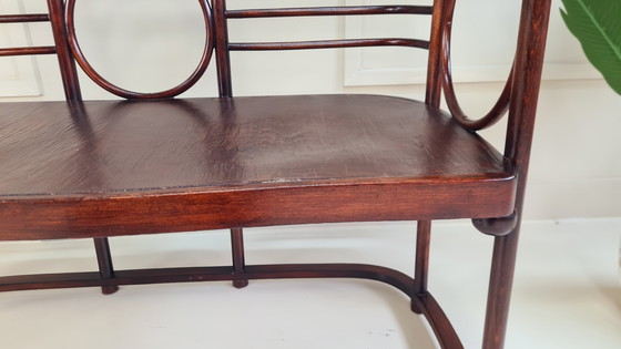 Image 1 of Fledermaus" Sofa
A rare version of the so called "Fledermaus" model sofa by Josef Hoffmann for by Mundus AG. 
