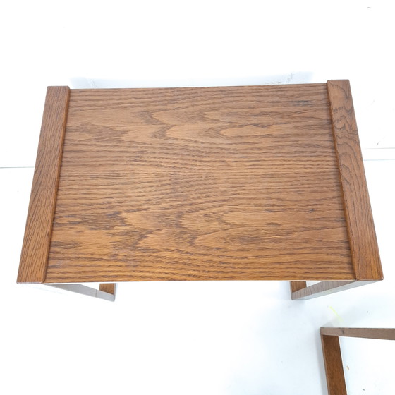 Image 1 of Vintage minimalist mimiset eiken jaren 70 mid century modern