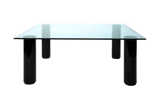 BRENTANO GLAZEN TAFEL 100X100H.40 CM. ZANOTTA