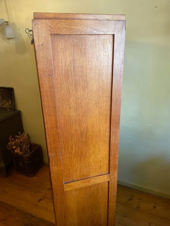 Roller Shutter Archive Music Cabinet, 3-Panel, 50s French – Storage cabinet, Wood (photo 13 of 20)