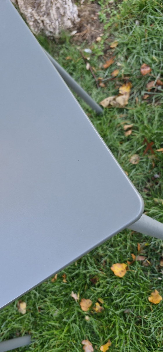 Image 1 of 2x SERAX August garden table by Vincent van Duysen (75x75 green/eucalyptus)