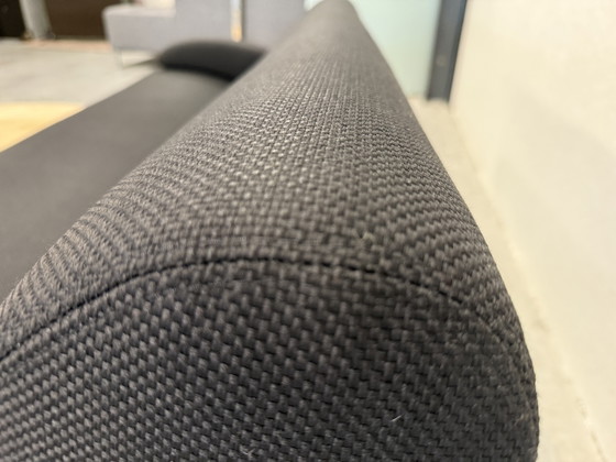 Image 1 of Artifort C736 Sofa 2.5 Seater Black Fabric