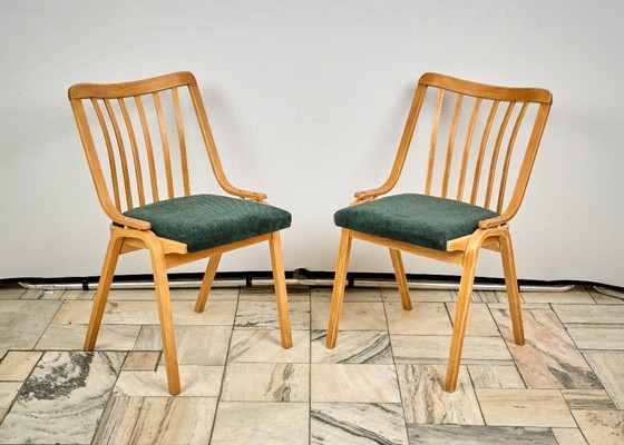 Image 1 of Set of 4 Dining Chairs by Ludvik Volak, 1960s, Czechoslovakia