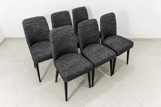 Image 1 of Ensemble de 6 chaises de salle à manger vintage, Fms, Pologne, 1960's