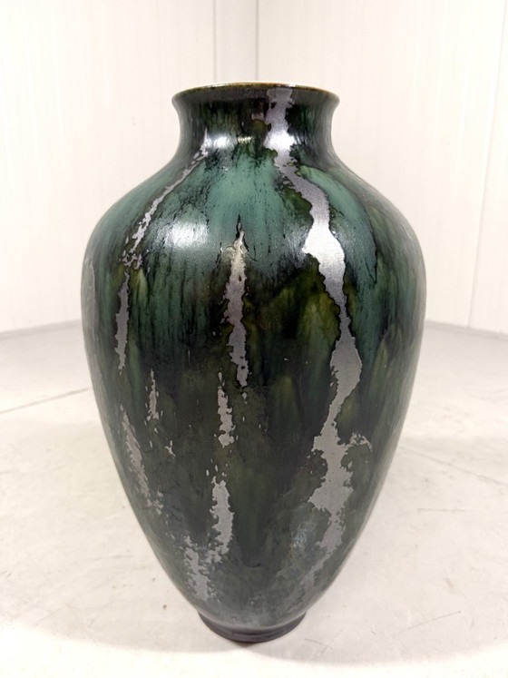 Large Special Floor Vase From West Germany 1960's – Ceramic (photo 8 of 13)
