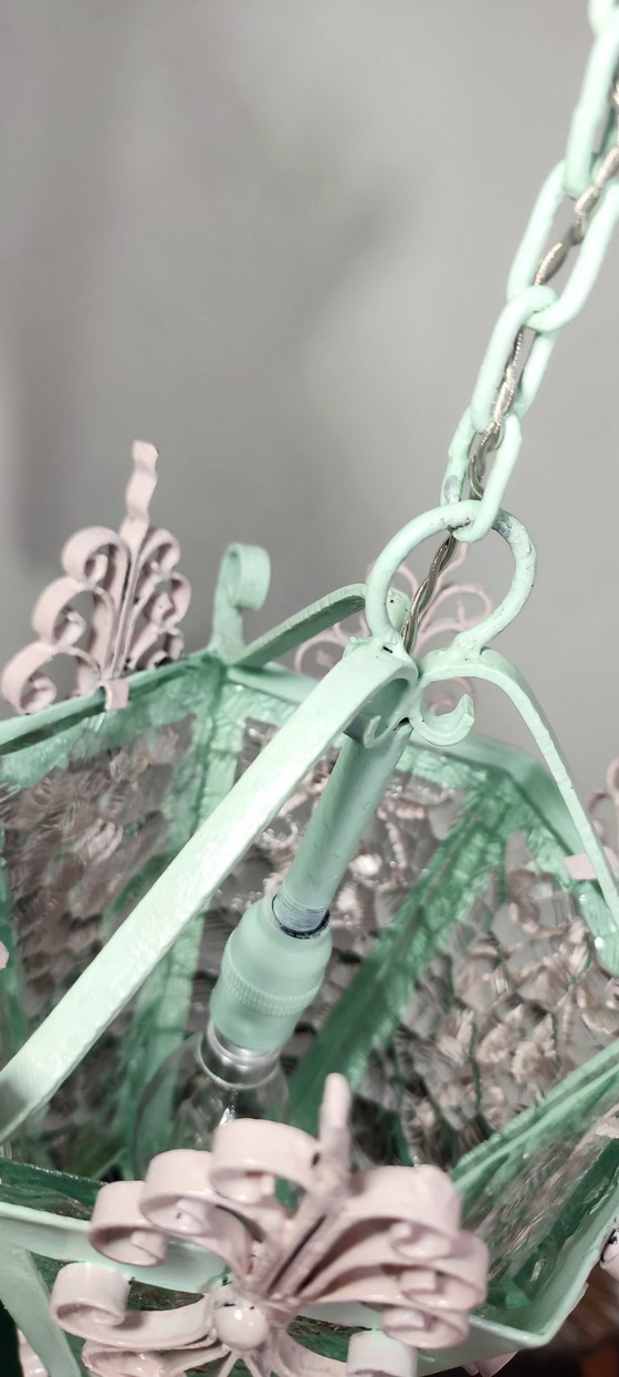 Image 1 of Lampada da soffitto o lanterna, Spagna, anni &#39;80