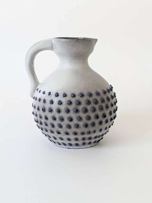 Vintage Marei Ceramic Pitcher Vase, Midcentury West German Pottery – vazen