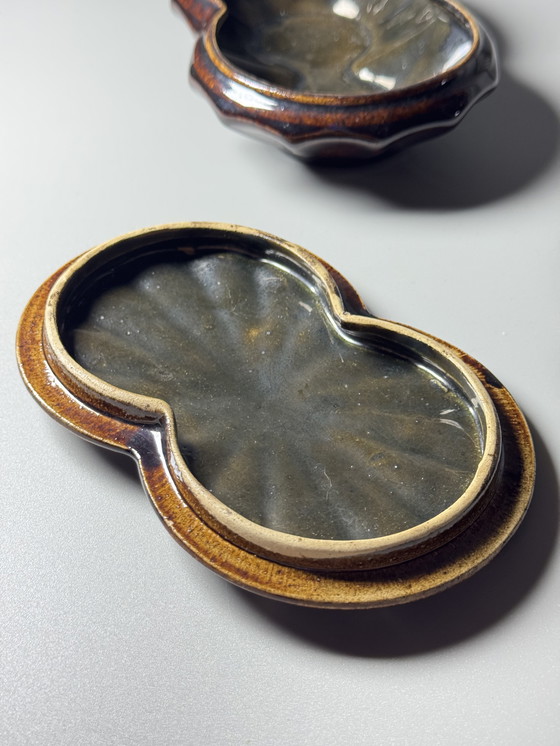 Image 1 of Thulin, Bélgica, década de 1930, caja con tapa Art Déco, modelo 783, esmalte: Vulcan