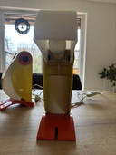Ensemble de 2 lampes de table Toucan style Ferrari vintage
