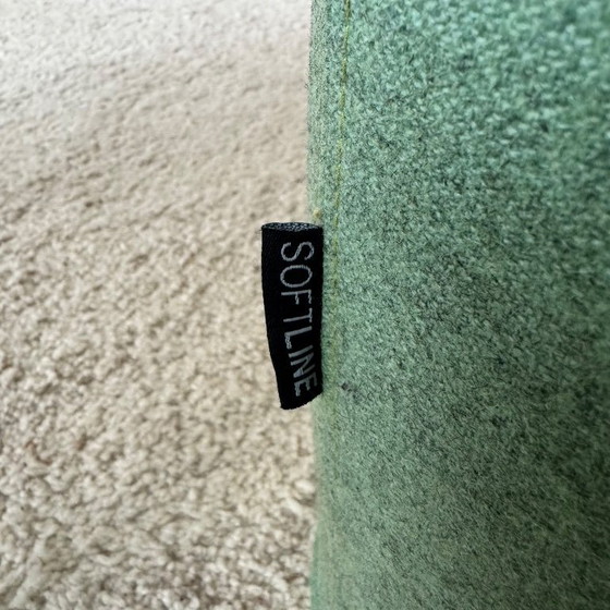 Image 1 of Softline - made in Denmark design Pouffe - Leg rest - Tray table