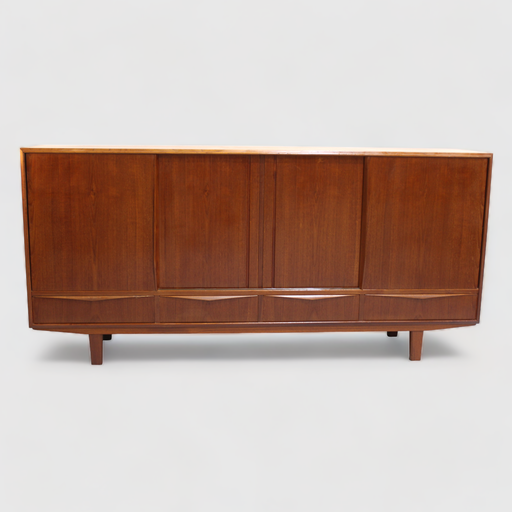 Vintage dänisches Design Sideboard, Kommode, Schrank – EW Bach 1960er Jahre 