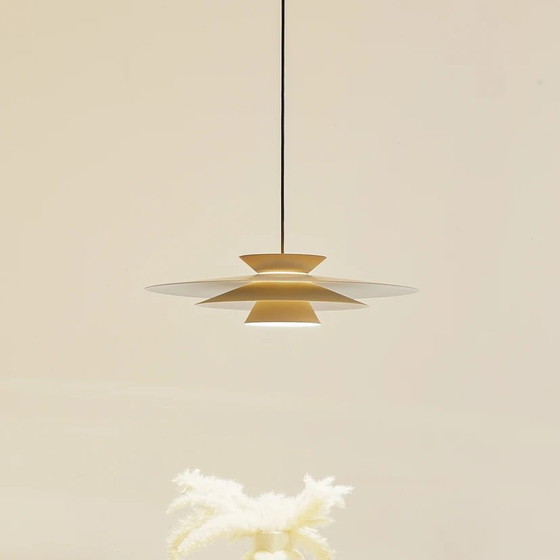 Image 1 of Lucande LED Pendant Lamp Khaki/White - Modern & Stylish
