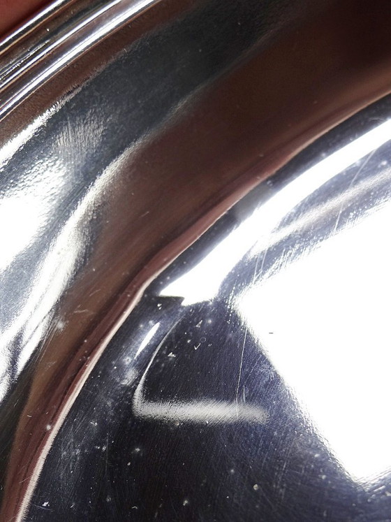 Image 1 of Vintage silver-plated metal foie gras bell with duck handle, 1960s-1980s