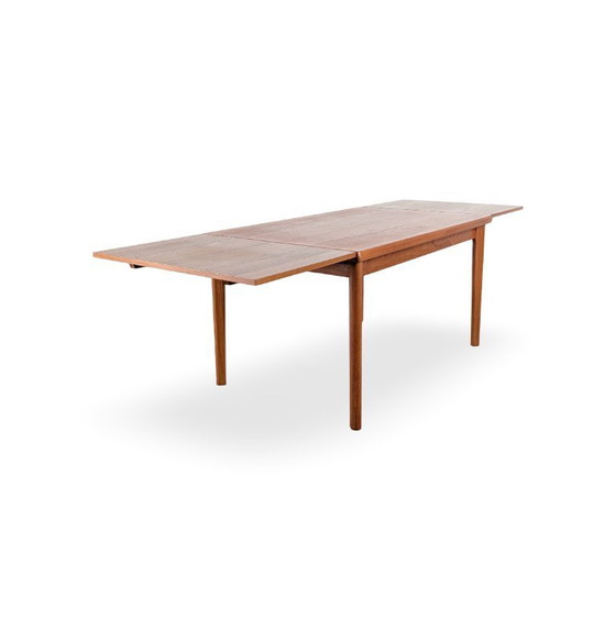 Image 1 of Originele Jalk Grete Midcentury uitschuifbare eettafel Glostrup teak