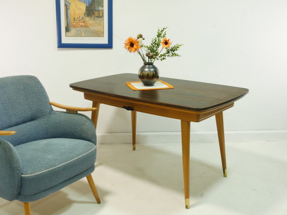 Image 1 of Table basse vintage - hauteur réglable, années 60, Germany