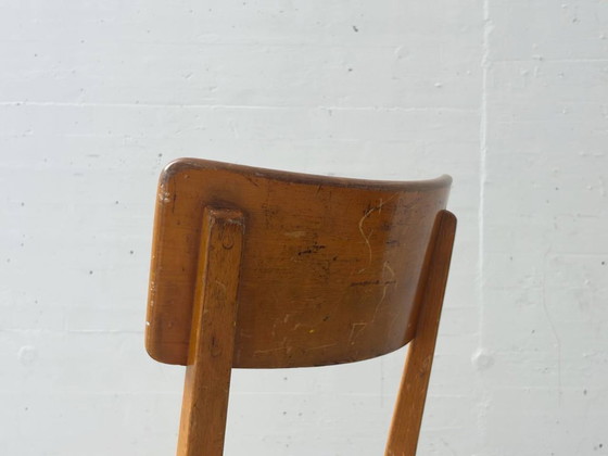 Image 1 of 6 staining chairs from Horgen-Glarus, Switzerland, 1950s