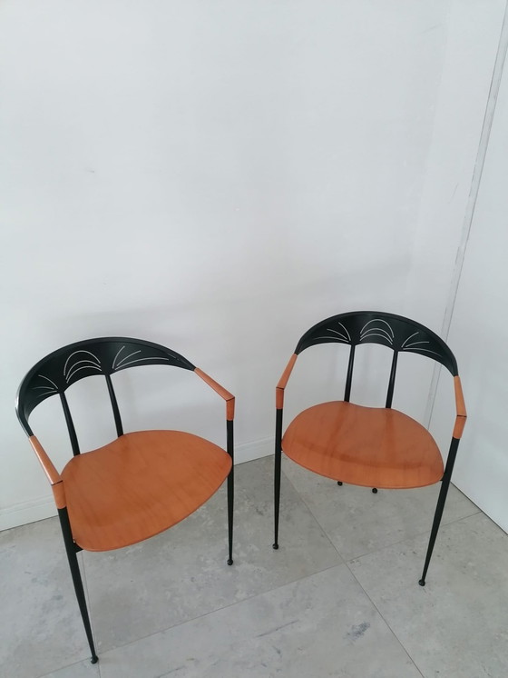 Image 1 of 2 Sedie Postmoderne Tedide Italia anni '80