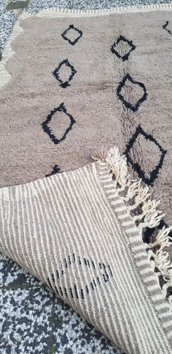 Image 1 of Handgeknoopt Berber tapijt wol 253x158cm