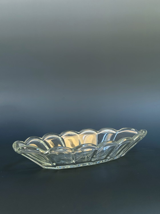 Image 1 of Servizio Brockwitz “Chicago” – Set di 10 ciotole ovali per cetrioli (Art Déco, 1936)