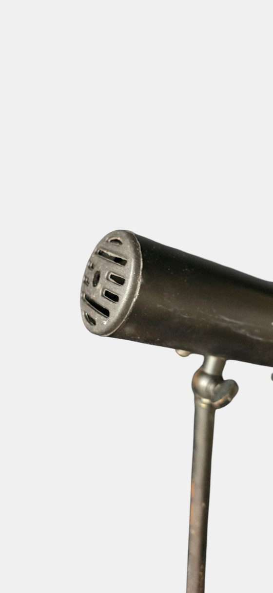 Image 1 of Minimalist metal wall light in the style of Jean Prouvé, circa 1950