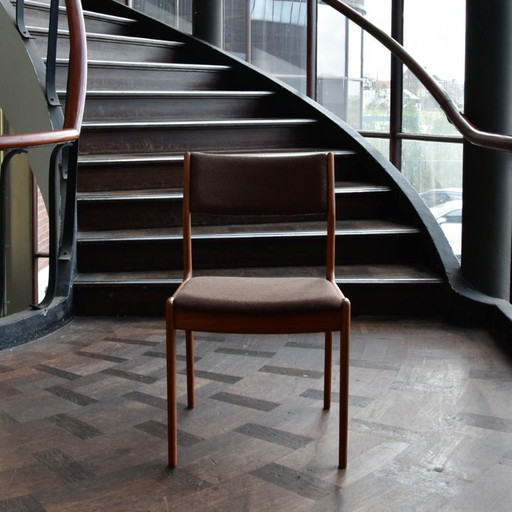 Set of 4 Teak chairs Johannes Andersen