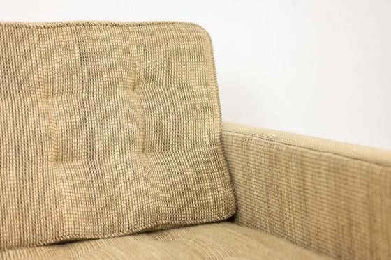 Image 1 of Florence Knoll, voor Knoll. Sofa en twee fauteuils. Jaren 60-70.