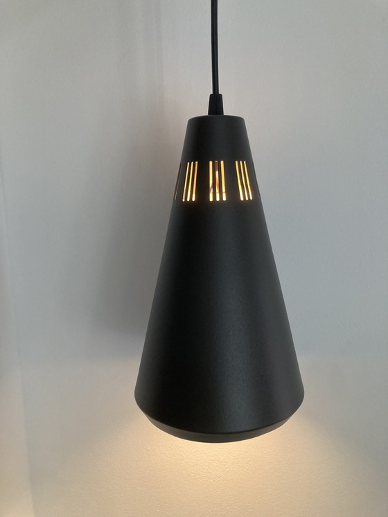 Image 1 of 2x lampade a sospensione Philips vintage (design Louis Kalff) 1957