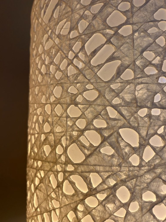 Image 1 of Große Tischlampe aus weißer Keramik, Capodimonte Italien, 1960er