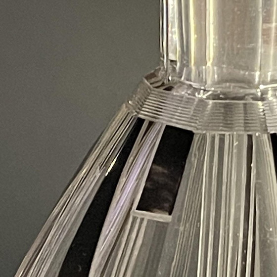 Liqueur Service in Cut Doubled Crystal by Karl Palda, 1930s, Set of 8 – Glass & Decanter, Glass, Art Deco (photo 4 of 12)