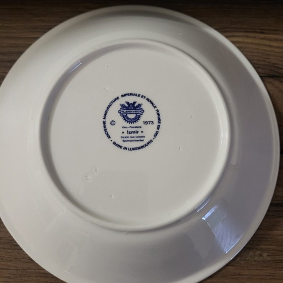 Image 1 of 5 assiettes creuses Izmir de Villeroy et Boch, 1973