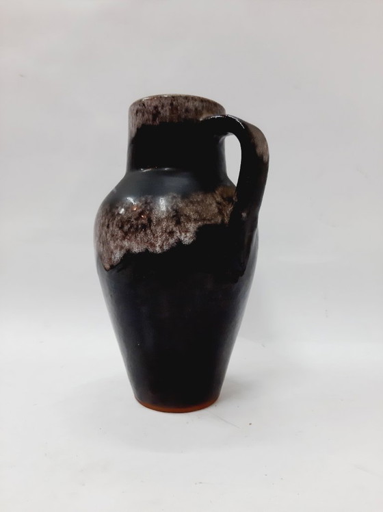 Image 1 of Brocca in ceramica smaltata vintage, 23 cm