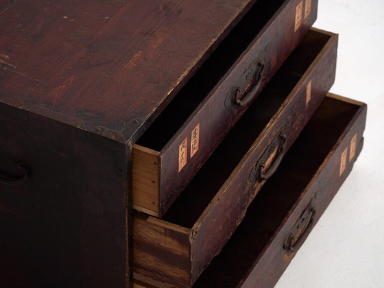 Antique Japanese cedar ko-dansu drawer, Meiji period (ca. ) #48 – Chest of drawers (photo 21 of 40)