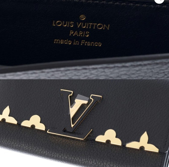 Image 1 of portafeuille LOUIS VUITTON capucines in cuoio taurillon- 100479