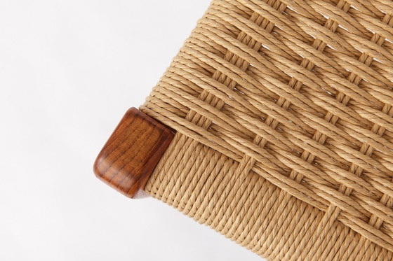 Image 1 of Set van 6 Møller Model 71 stoelen | Deense moderne teakhouten eetkamerstoelen | Vintage set uit de jaren 60