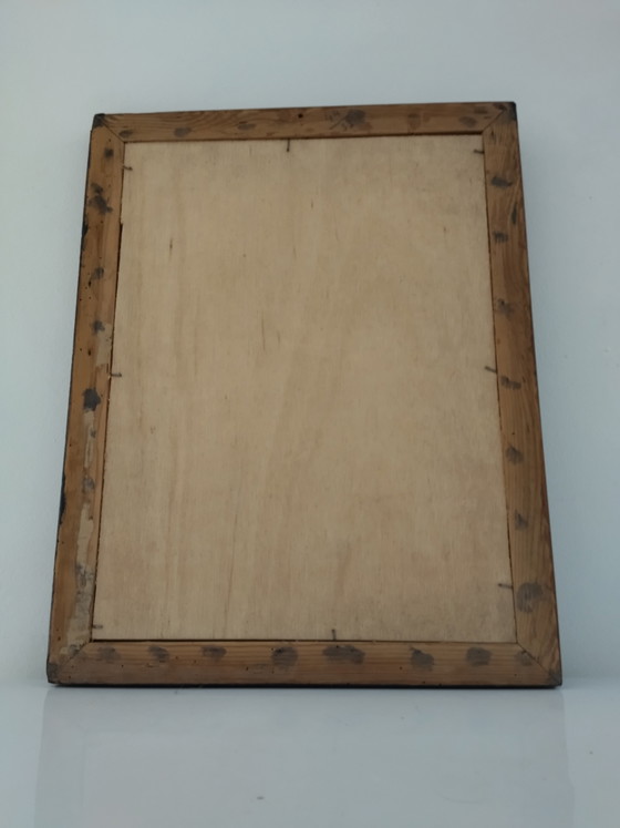 Quadro Vintage Pirografia e Pittura su Legno – Arte, Wood (photo 8 of 10)