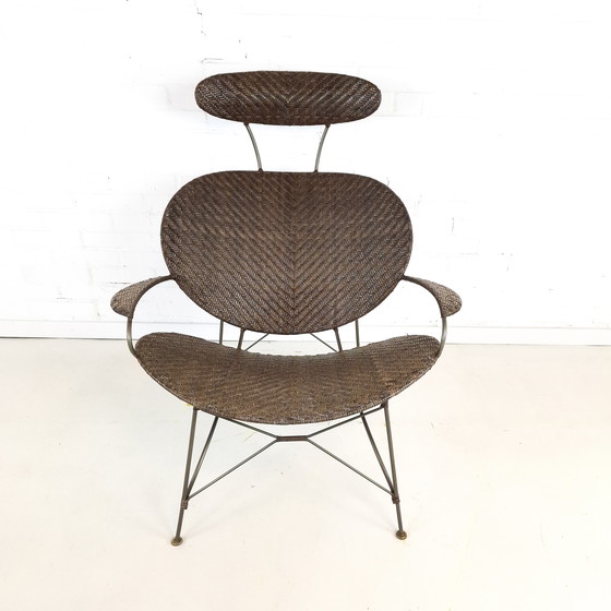 Image 1 of Fauteuil vintage Yuzuru Yamakawa avec table basse