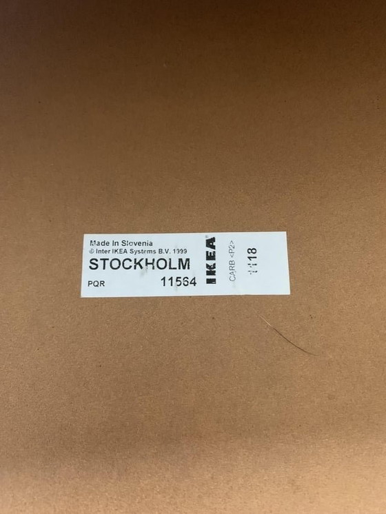 Image 1 of Ikea coffee table walnut veneer Stockholm collection