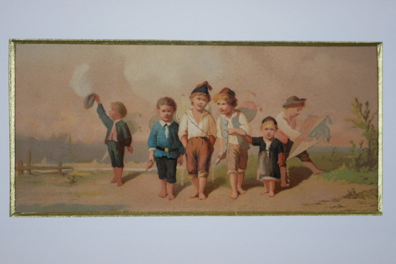 Image 1 of Pair of 19th-century chromolithographs