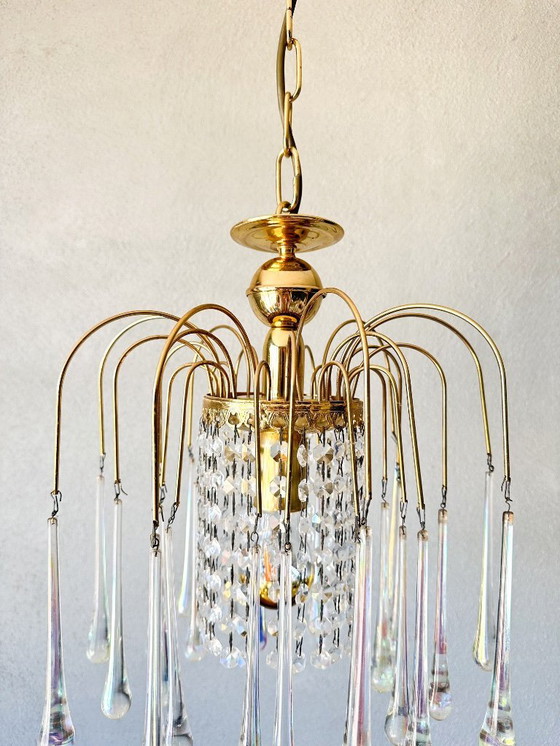 Image 1 of Lampadario a goccia vintage