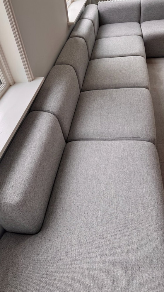 Image 1 of HAY Mags modular designer sofa - XL arrangement - light gray - 460 x 230 cm