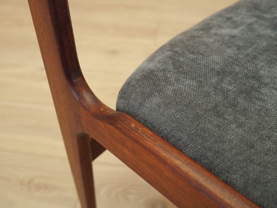 Image 1 of Set di quattro sedie in teak, design danese, anni '70, prodotte in Danimarca.