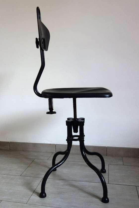 Image 1 of Flambo M42 industriële stoel, jaren 1930