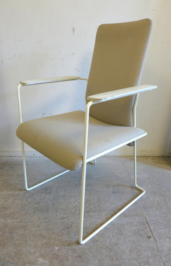 Image 1 of Set of 4 retro vintage dining chairs designed by Hennie de Jong